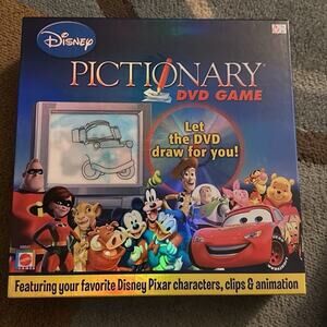 Disney Pictionary DVD Game DVD has never been opened Great condition
